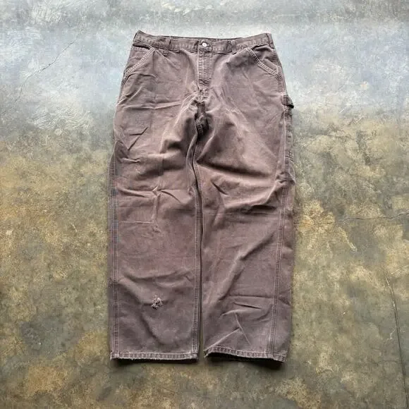 Rare Faded Baggy Vintage Brown Carhartt Pants